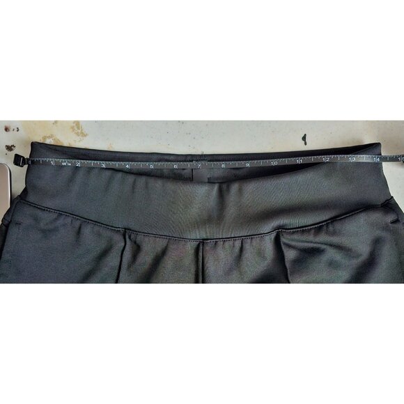 Adidas Womens Wide-Leg Black Jogger Pants Sz M Running Athleisure - Picture 6 of 7